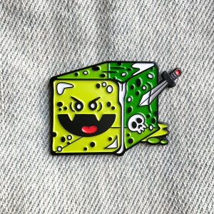 Gelatinous Cube - Dungeons and Dragons Enamel Pin