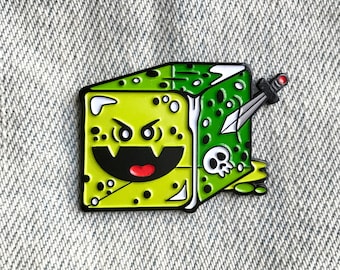 Gelatinous Cube - Dungeons and Dragons Enamel Pin