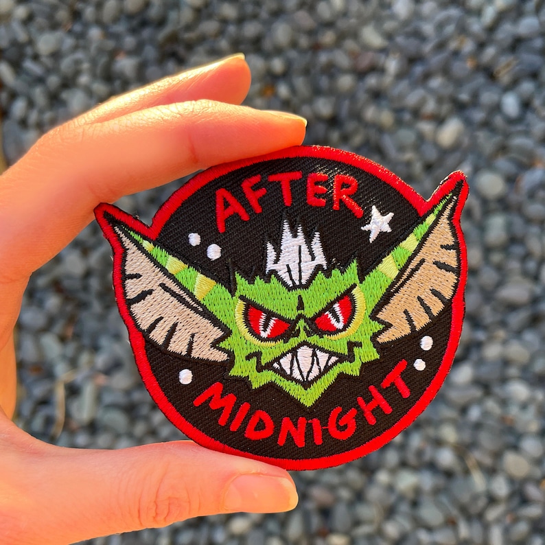 Gremlins After Midnight Iron on Fabric Patch image 1