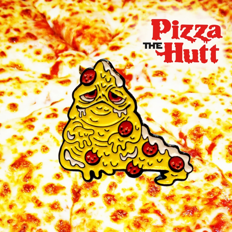 Pizza the Hutt Enamel Pin image 5