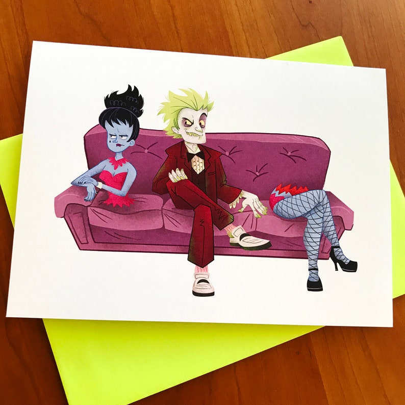 Beetlejuice Greeting Card image 1