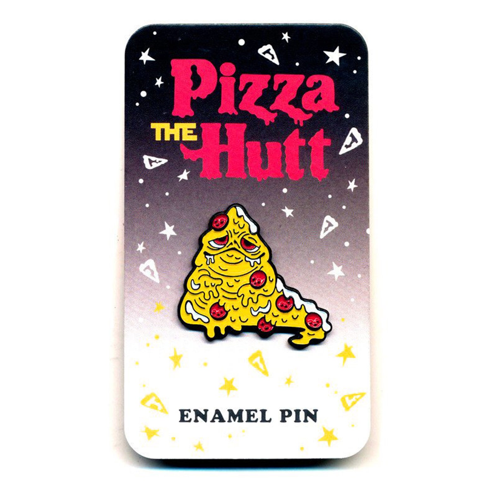 Pizza the Hutt Enamel Pin Etsy