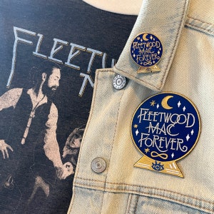 Fleetwood Mac Forever Embroidered Iron On Felt Patch image 2