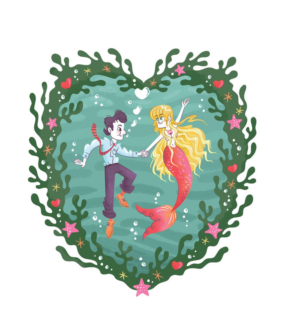 Splash Movie 8x10 Art Print Etsy