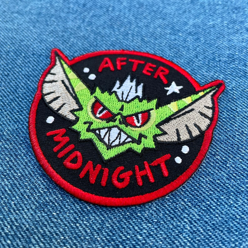 Gremlins After Midnight Iron on Fabric Patch - Etsy