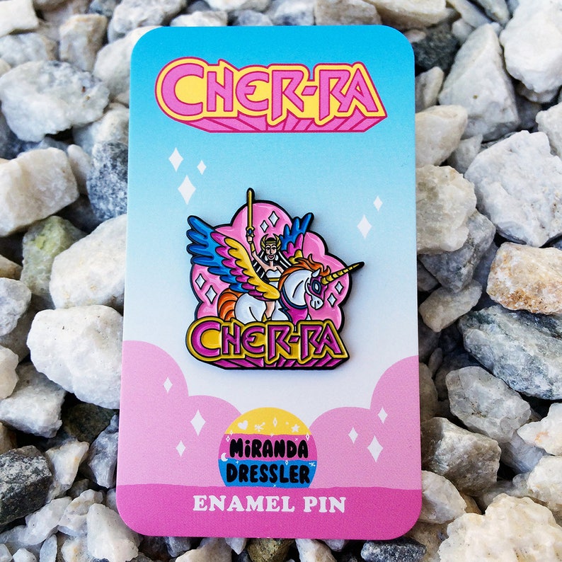 Cher-ra Enamel Pin - Etsy