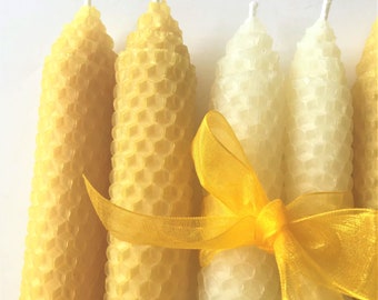 Natural Beeswax Candles, Beeswax Candles, Tapers, Candles, Natural Beeswax Candles, Beeswax candles for Mom, Mother's Day Gift
