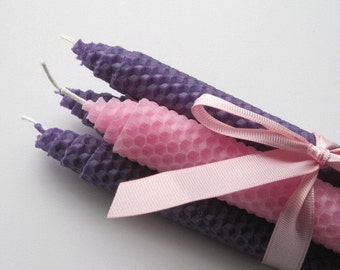Advent Beeswax Candles