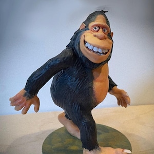 Grappig 3D-afdrukbaar STL-bestand Bigfoot