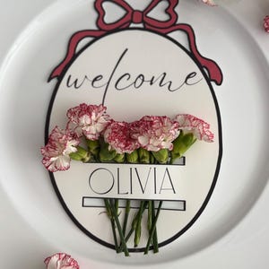 Name Place Card - Place Cards for Weddings, Showers and Parties