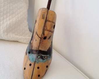 Vintage Wooden Shoe Stretcher Shoe Form