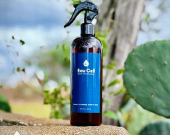 Spray antimicrobiano natural, limpiador multiusos seguro para pieles sensibles, limpiador antibacteriano no tóxico y sin aceite, spray suave y sostenible para telas.