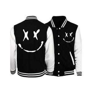 Custom Varsity Letterman Jacket School Team Jacket with Personalized Chenille Patches Custom Embroidered Design Varsity Jacket