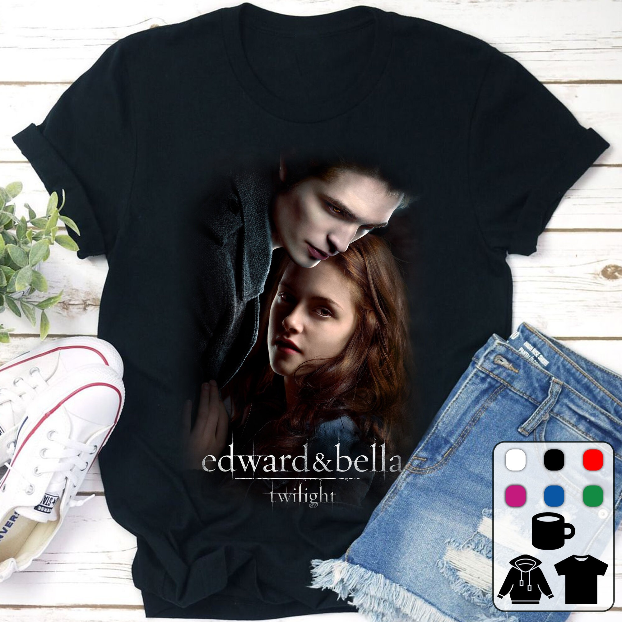 Twilight 2008 Shirts, Edward & Bella The Twilight Saga Shirt