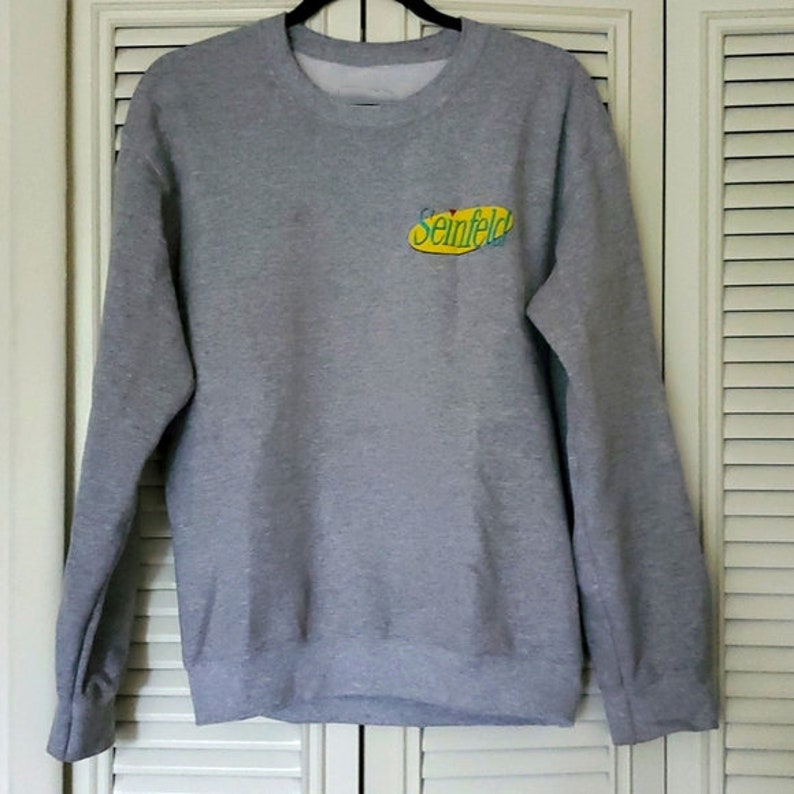 Seinfeld Logo Movie Crewneck Sweatshirt TL801 | Etsy
