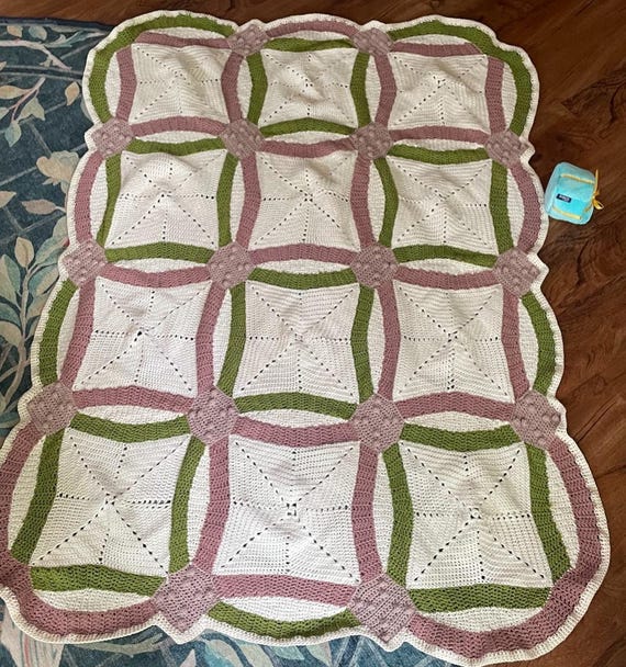 Double Wedding Ring Crochet Pattern