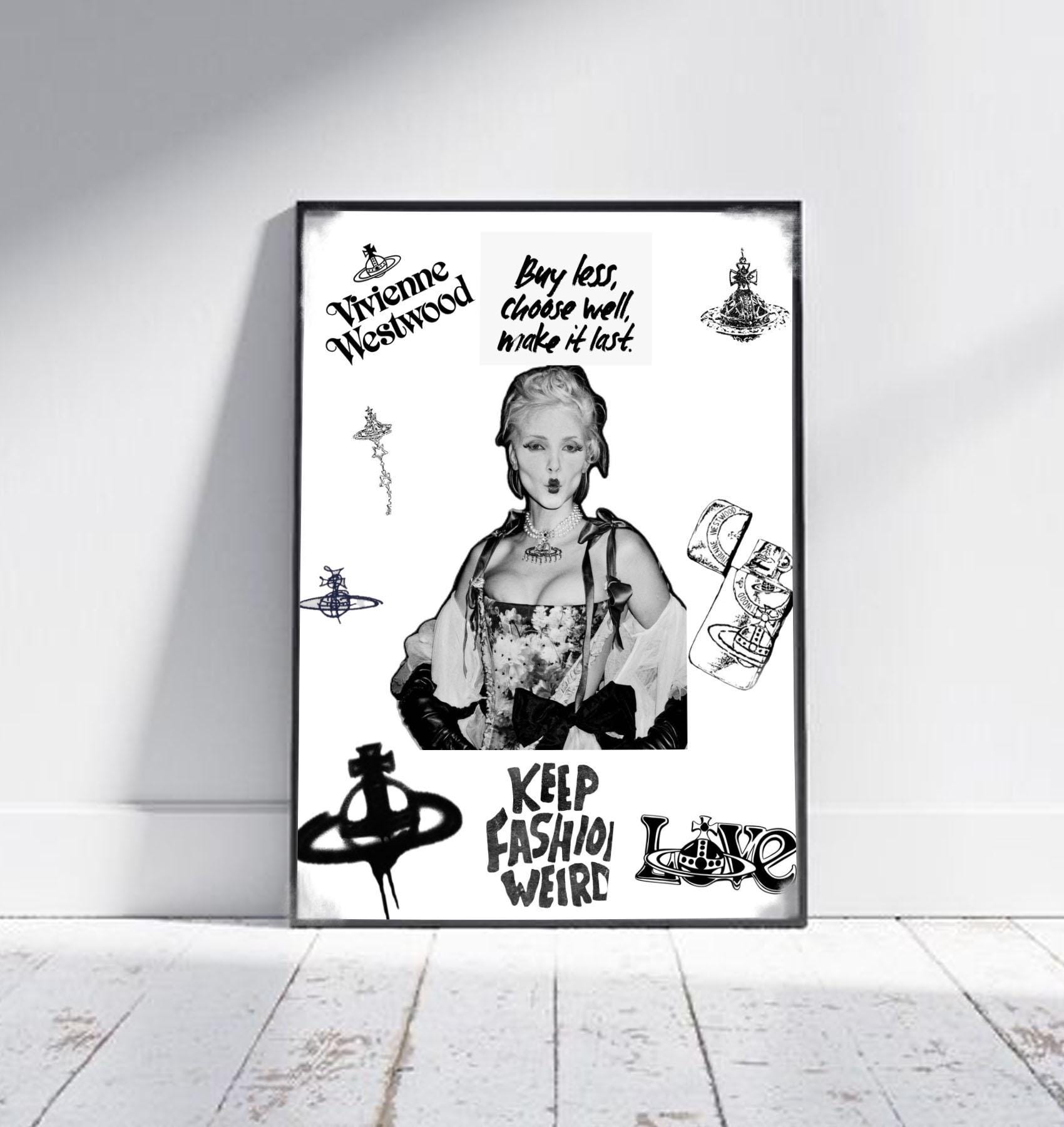 非売品　ヴィヴィアンウエストウッド　ポスターVivienne Westwood 額装品/ヴィヴィアン・ウエストウッド/Vivienne Westwood