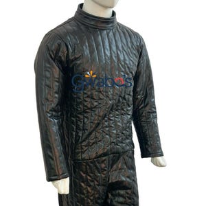 Revenge of Sith Darth Vader Leather Cosplay Suit Set Replica  - 501st Accurate, Custom Made PU & Real Leather