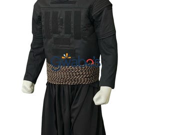 Set di costumi cosplay del signore del crimine Boba Fett della serie Mandalorian, costume nero di Star Wars Bounty