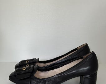 Prada leather pumps heels size Eu 38,5