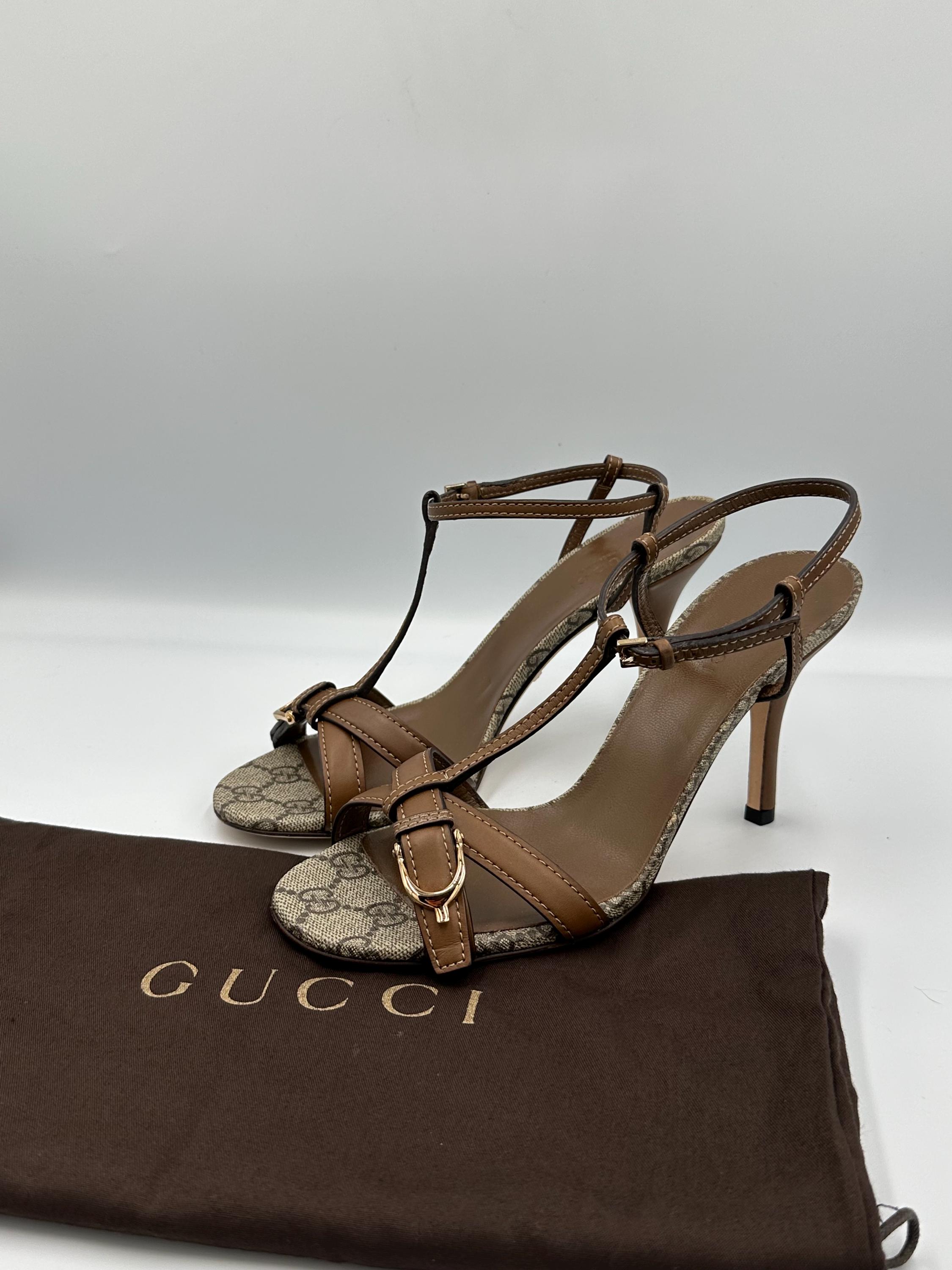 Gucci Monogram Heels - Etsy Canada
