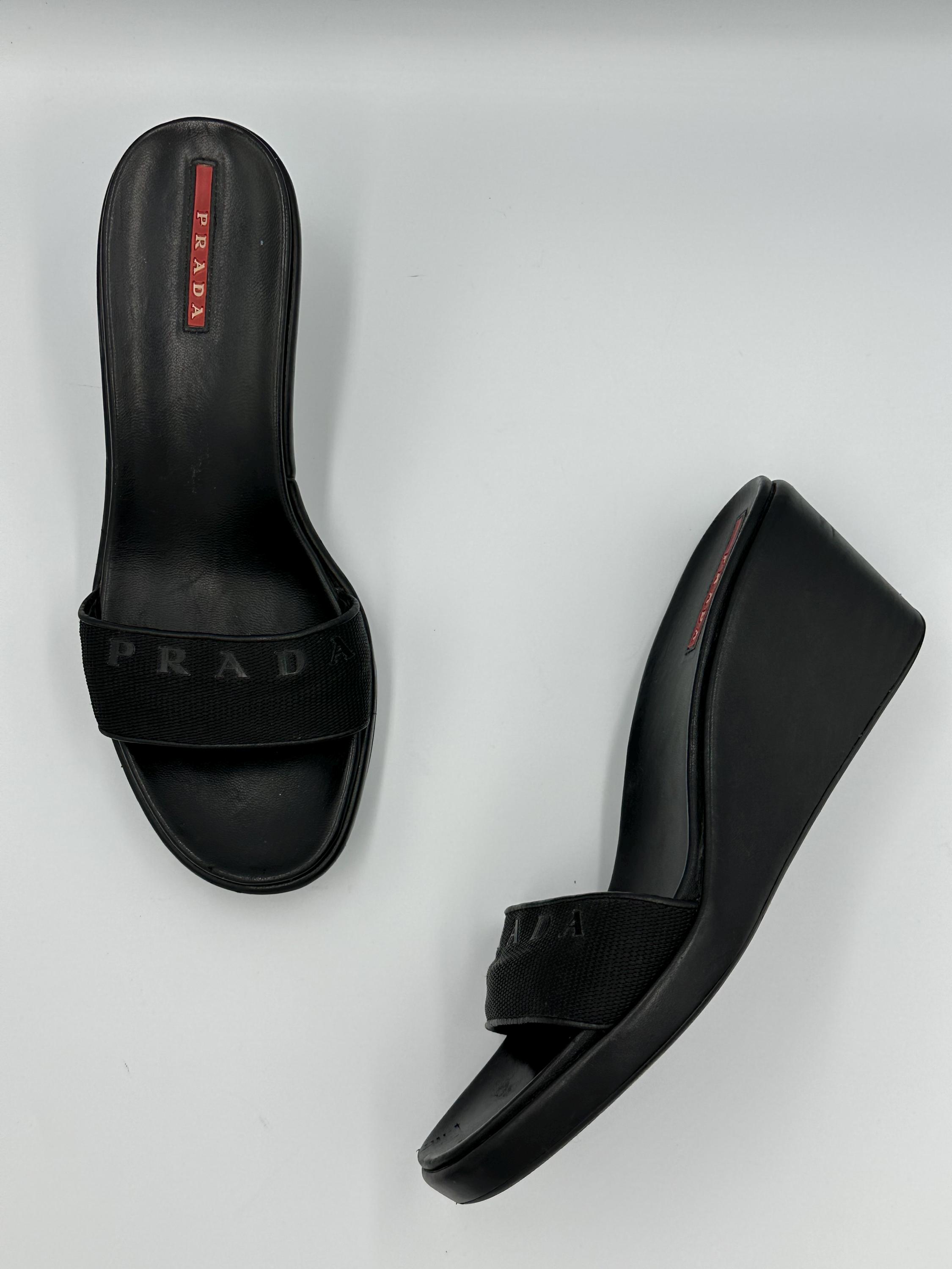 美品　ヴィンテージPRADA　サンダル Vintage prada sandal - Etsy 日本