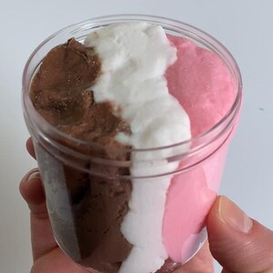 Neapolitan Ice Cream Cloud Slime
