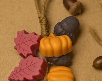 Fall Themed Hanging Soap: Autumn Scented Decorative Soap