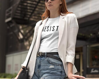 Women&#39;s Graphic Tee, Feminist Protest Shirt, Activist T-Shirt, Statement Tee, Rebellion Apparel, Political Clothing