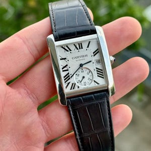 2014 Cartier Tank MC W5330003 w/ Box & Papers