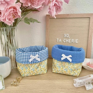 Vanity Organizer - Cute Handmade Makeup Bag, Makeup Organizer, Cosmetic Organizer, Cosmetic Bag, Cute Toiletry Organizer, Gift for Her