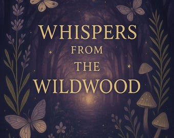 Whispers from the Wildwood – Printable Fairy Witch Affirmation Card Deck | Celestial Cottagecore Self-Love Cards | BONUS Phone Wallpaper