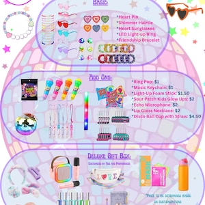 Birthday  Era Party Favors (Set of 12)