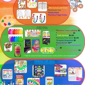 Craft/Art/Painting Party Favors (Set of 12)