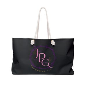 Stylish Weekender Bag for Travel, Tote Bag, Overnight Bag, Personalized Gift, Trendy Gym Bag, Unique Luggage