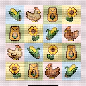 Stardew Valley Cross Stitch Pattern