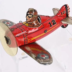 LOUIS MARX 1946  “PROTOTYPE” Shooting Airplane