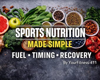 Sports Nutrition eBook for Athletes | Coaches | Fueling & Meal Timing (PDF Download)