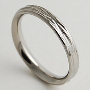 Ring, Wedding Ring, Wedding Band, Titanium Ring, Sphinx Band with Comfort Fit interior
