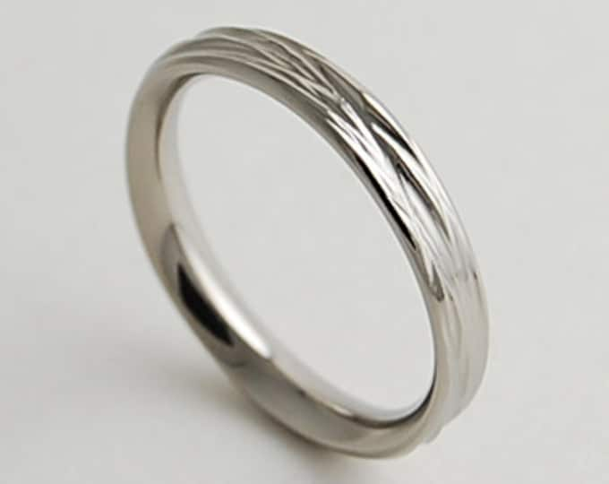 Ring, Wedding Ring, Wedding Band, Titanium Ring, Sphinx Band with Comfort Fit interior