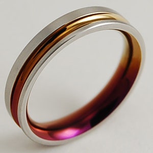 Womens Wedding Band, Womens Titanium Ring, Womens Promise Ring, Womens Wedding Ring, Titanium Ring, Wedding Band, Promise Ring, Wedding Ring