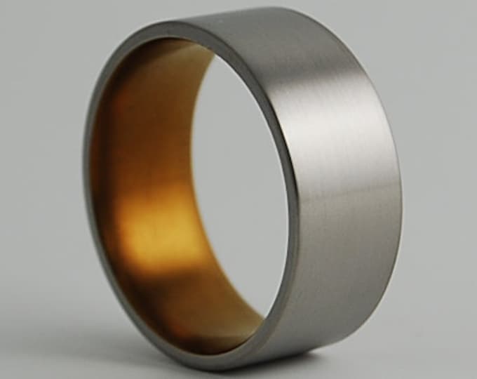 Apollo Band , Titanium Ring , Wedding Band , Promise Ring