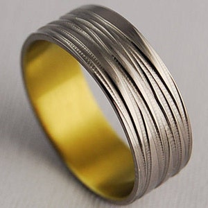 Sphinx Band , Titanium Ring , Wedding Band , Promise Ring