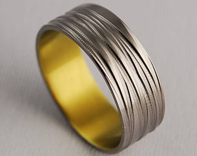 Sphinx Band , Titanium Ring , Wedding Band , Promise Ring