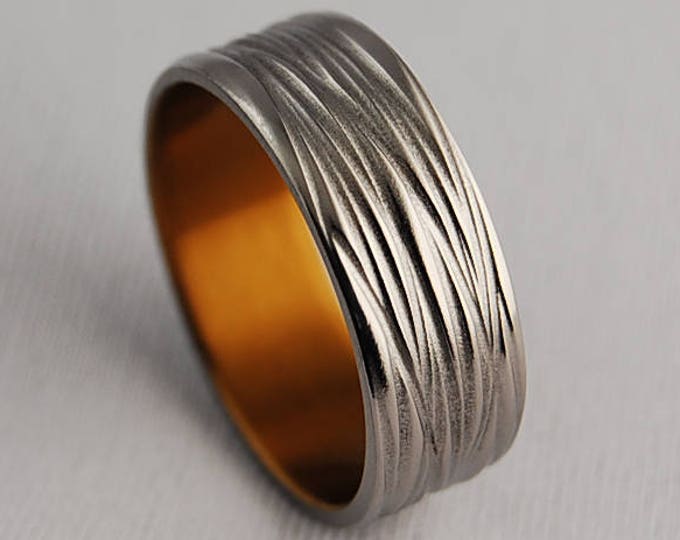 Sphinx Band , Titanium Ring , Wedding Band , Promise Ring