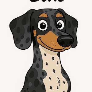Ritratto di animali domestici in stile cartone animato in formato A4/A5 o digitale / Illustrazione personalizzata di cani, gatti e animali domestici / Divertente arte personalizzata per animali domestici / Regalo unico per proprietari di animali domestici