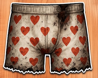 Sticker - Carl's Boxers - Dungeon Crawler Carl - Unofficial - Vinyl Decal - Weatherproof - Durable