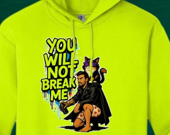 Sudadera polar "No me romperás": Dungeon Crawler Carl (no oficial) - DTF