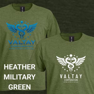 Valtay Corp T-Shirt - Dungeon Crawler Carl Unofficial DTF Print on Cotton