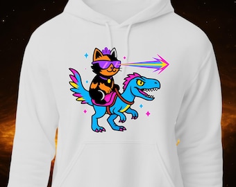 Donut and Mongo Fleece Hoodie : Dungeon Crawler Carl Unofficial - DTF